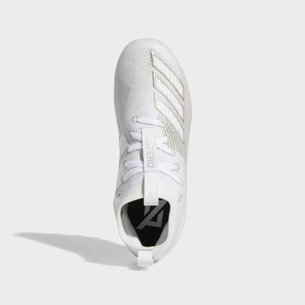 Adidas Adizero 8.0 Tacos de Futbol Blancos Para Niño (MX-64289)
